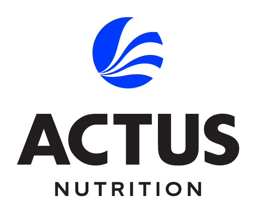 Actus Nutrition Logo Stacked Actus Nutrition Logo Stacked