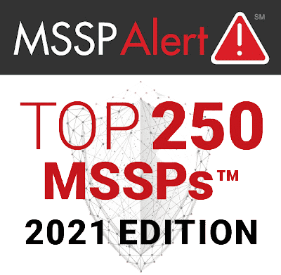 MSSP Alert Top 250 MSSPs for 2021